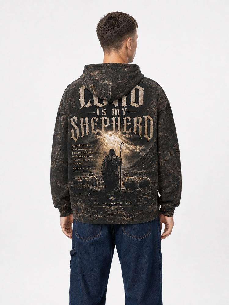 Shepherd Guide All Over Print Scuba Hoodie