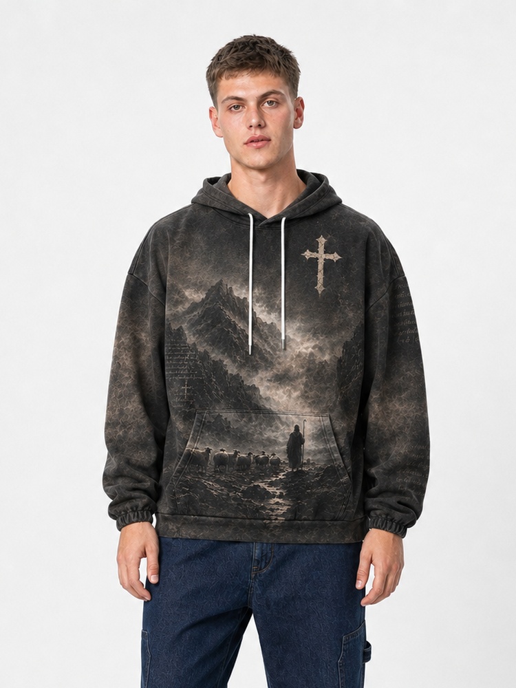 Shepherd Guide All Over Print Scuba Hoodie