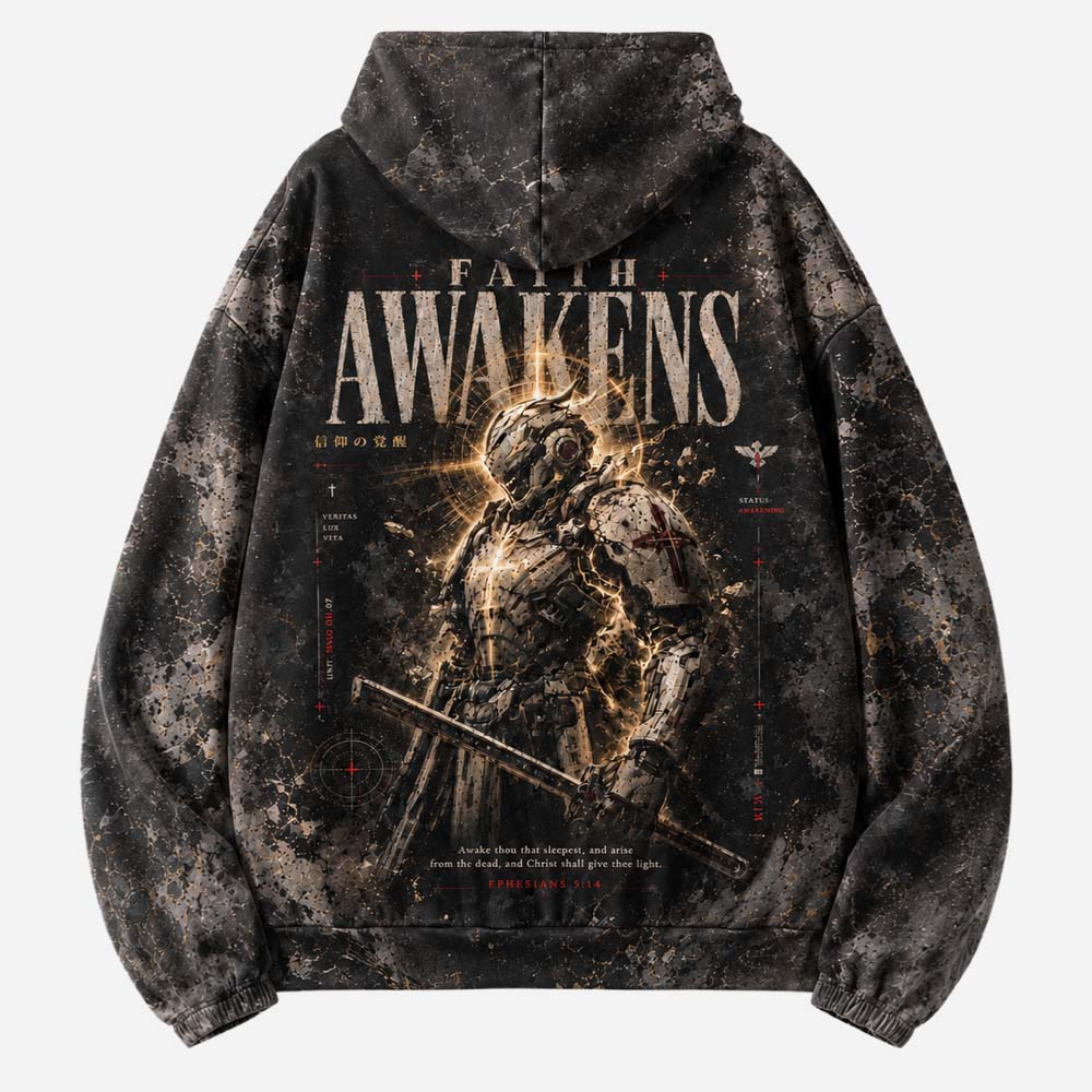 Awakened All Over Print Scuba Hoodie