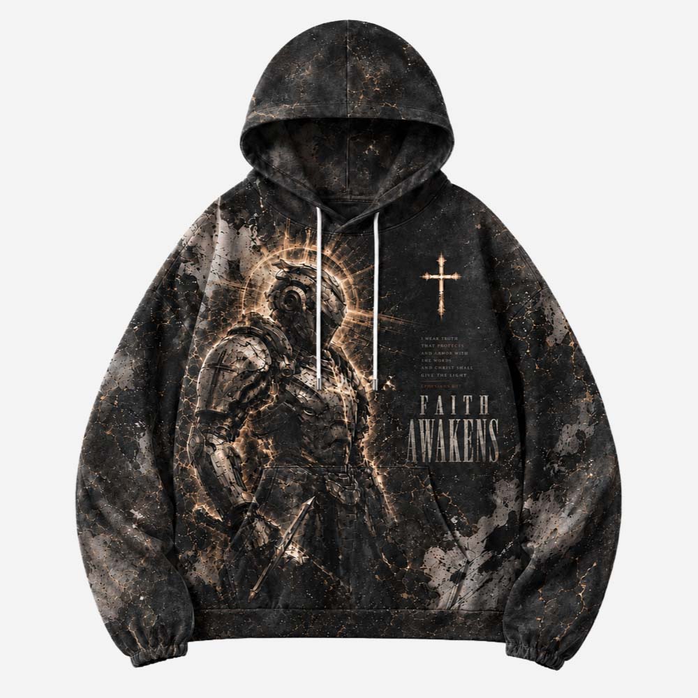 Awakened All Over Print Scuba Hoodie