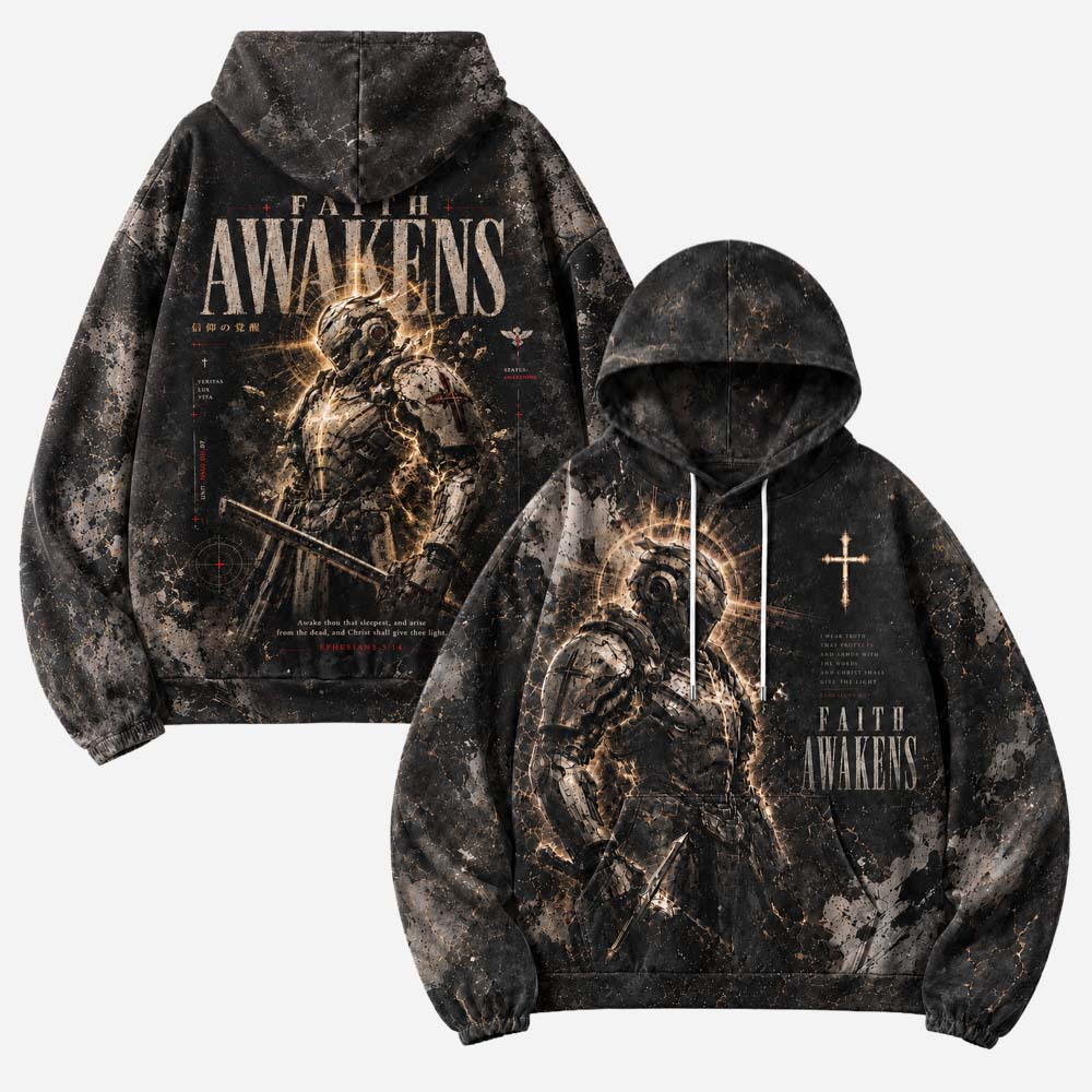 Awakened All Over Print Scuba Hoodie