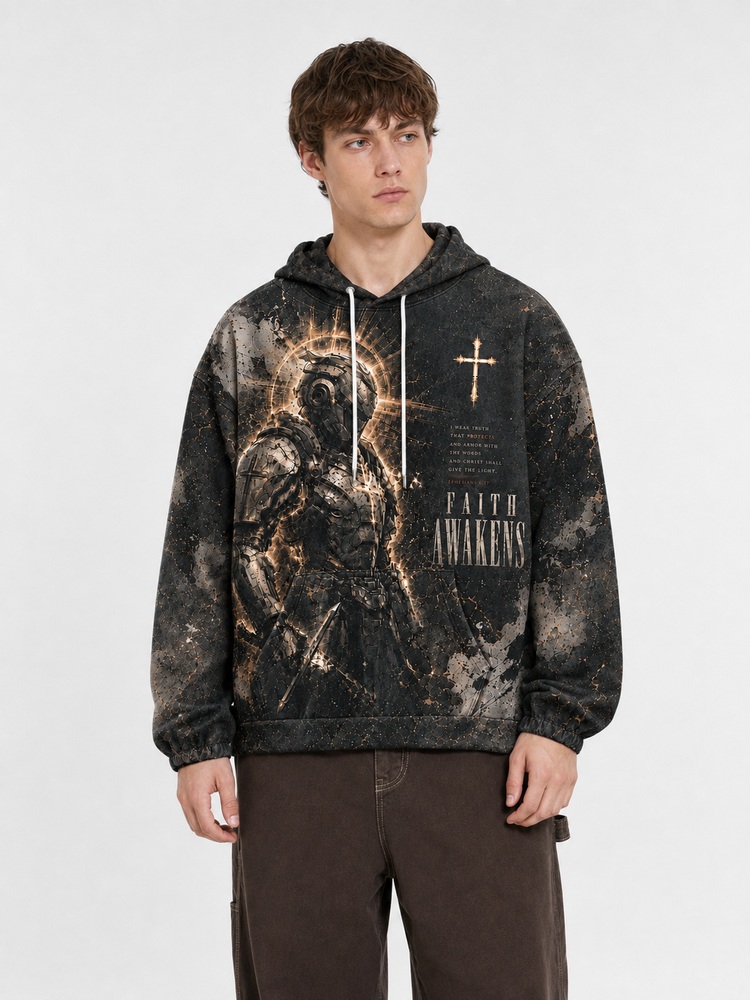 Awakened All Over Print Scuba Hoodie