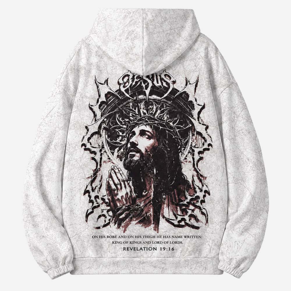 Crowned Warrior All Over Print Scuba Hoodie