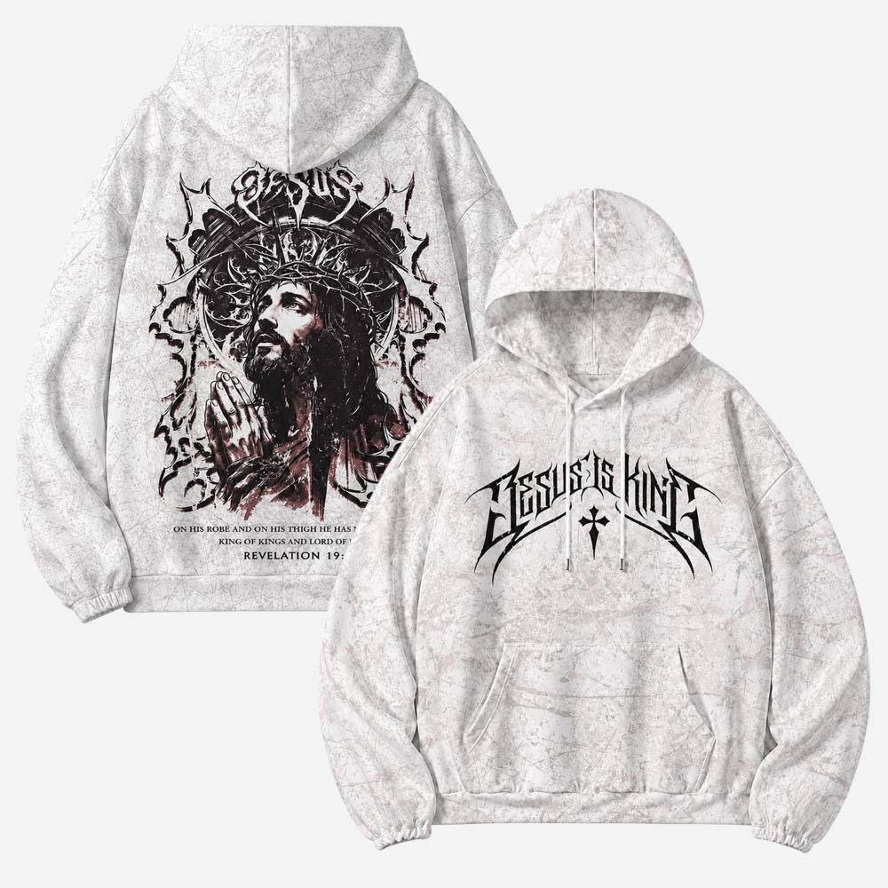 Crowned Warrior All Over Print Scuba Hoodie