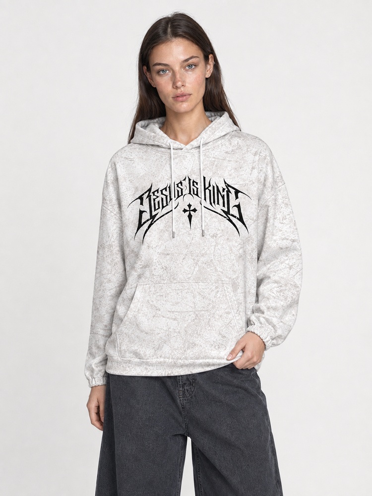 Crowned Warrior All Over Print Scuba Hoodie