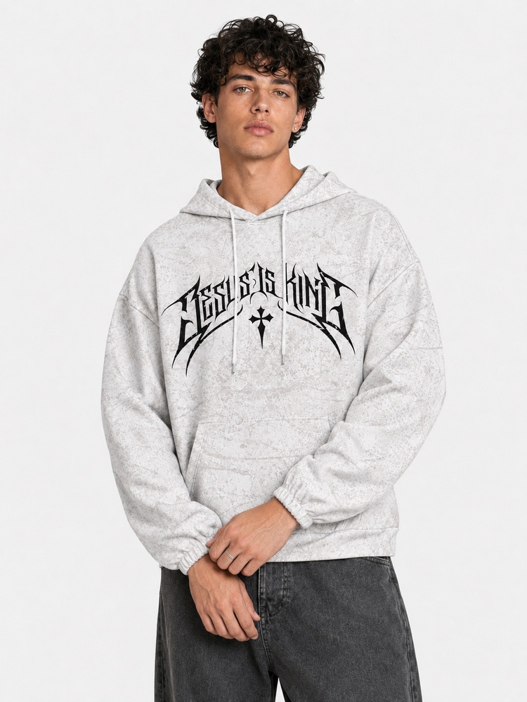 Crowned Warrior All Over Print Scuba Hoodie