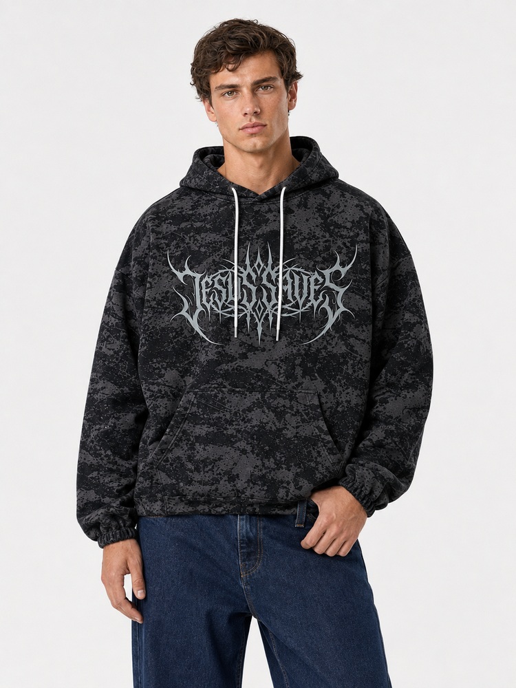 Good News All Over Print Scuba Hoodie