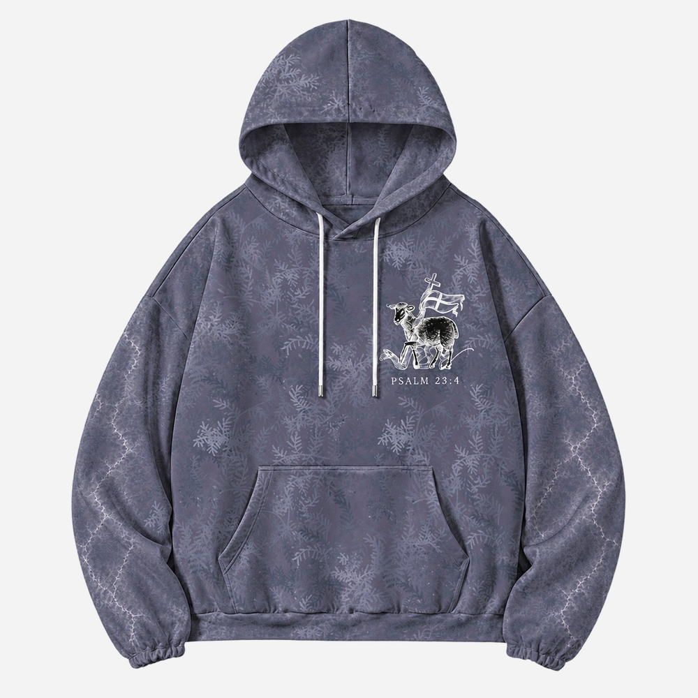 Thorned Ram All Over Print Scuba Hoodie