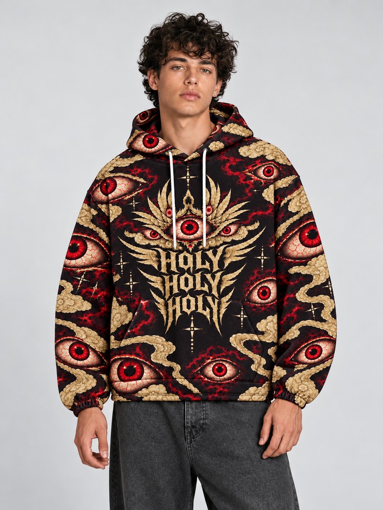 Watcher Wings All Over Print Scuba Hoodie
