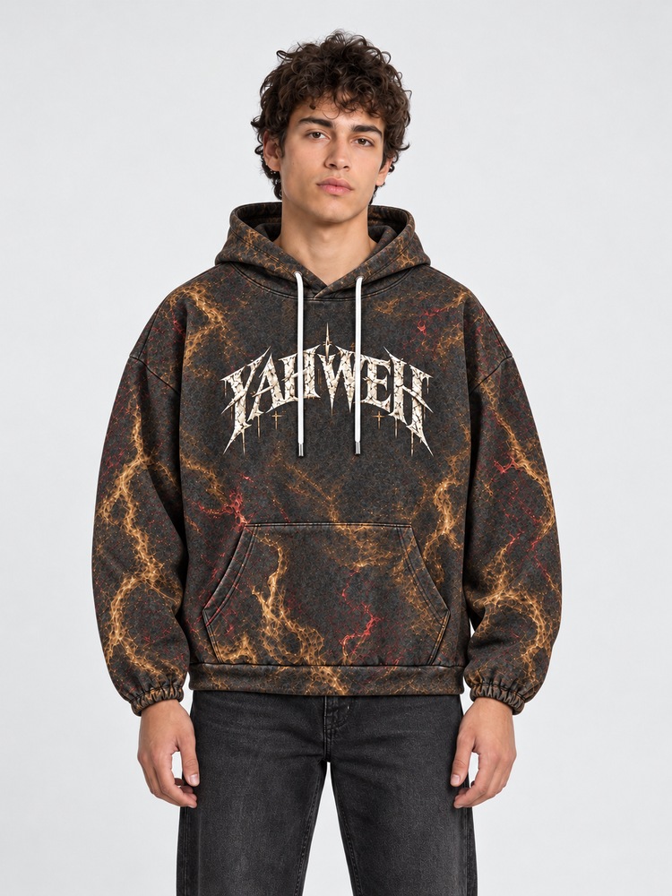 Dove Crest All Over Print Scuba Hoodie
