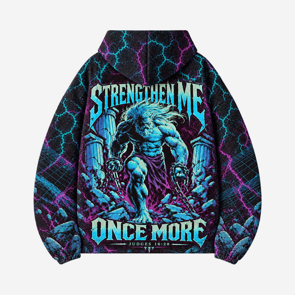Neon Titan All Over Print Scuba Hoodie