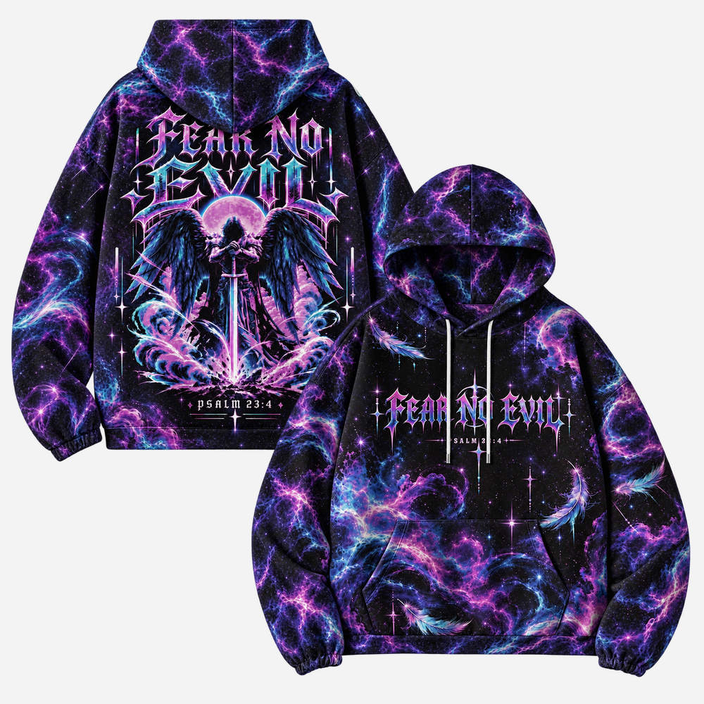 Cosmic Sentinel All Over Print Scuba Hoodie