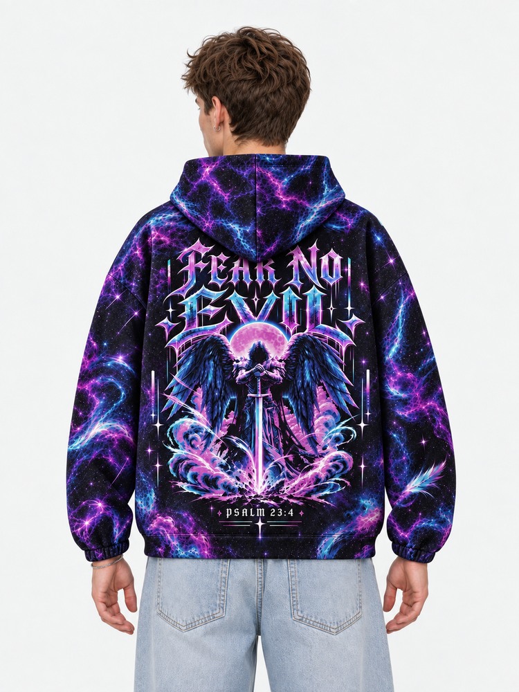 Cosmic Sentinel All Over Print Scuba Hoodie