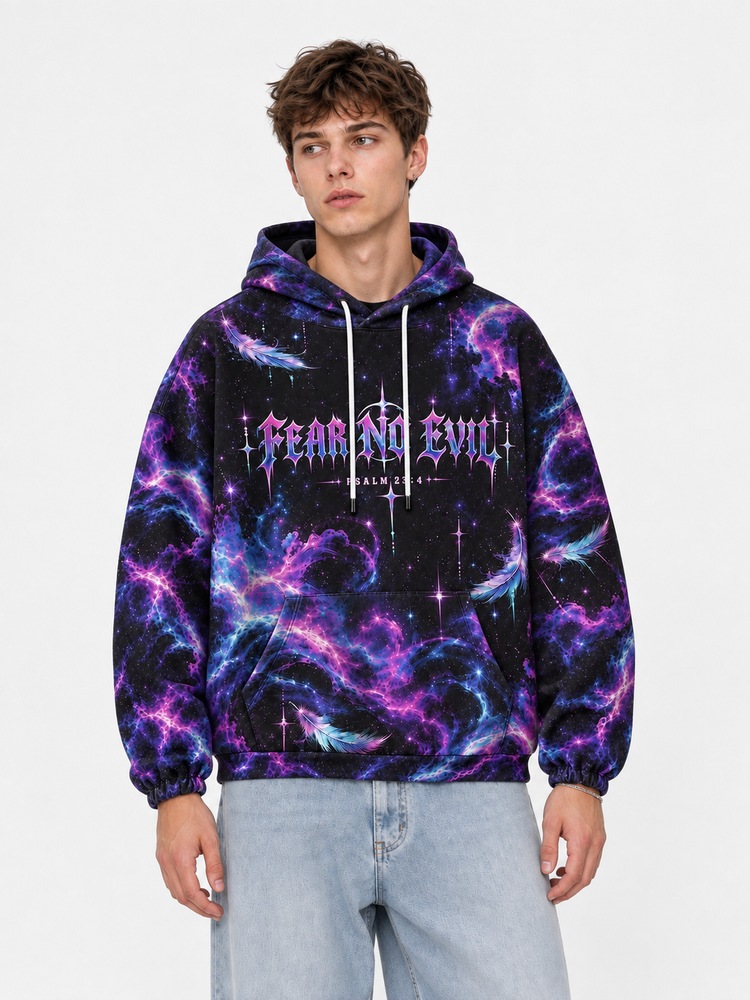 Cosmic Sentinel All Over Print Scuba Hoodie