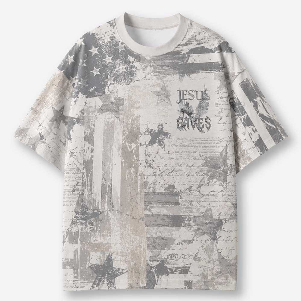 Dove Eco Oversized Graphic Tees · GRS Certified