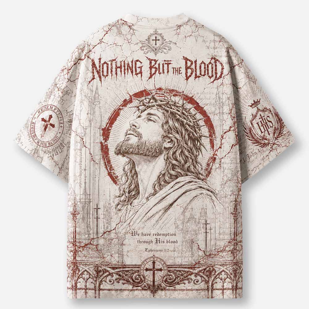 Thorn Blood Eco Oversized Graphic Tees · GRS Certified