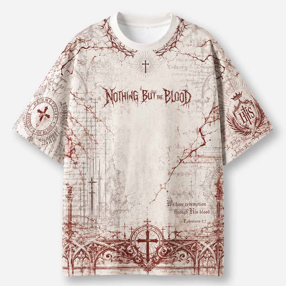 Thorn Blood Eco Oversized Graphic Tees · GRS Certified