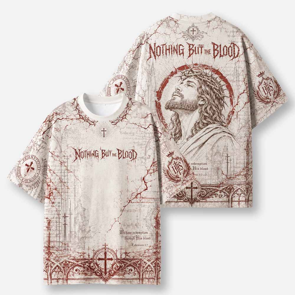 Thorn Blood Eco Oversized Graphic Tees · GRS Certified