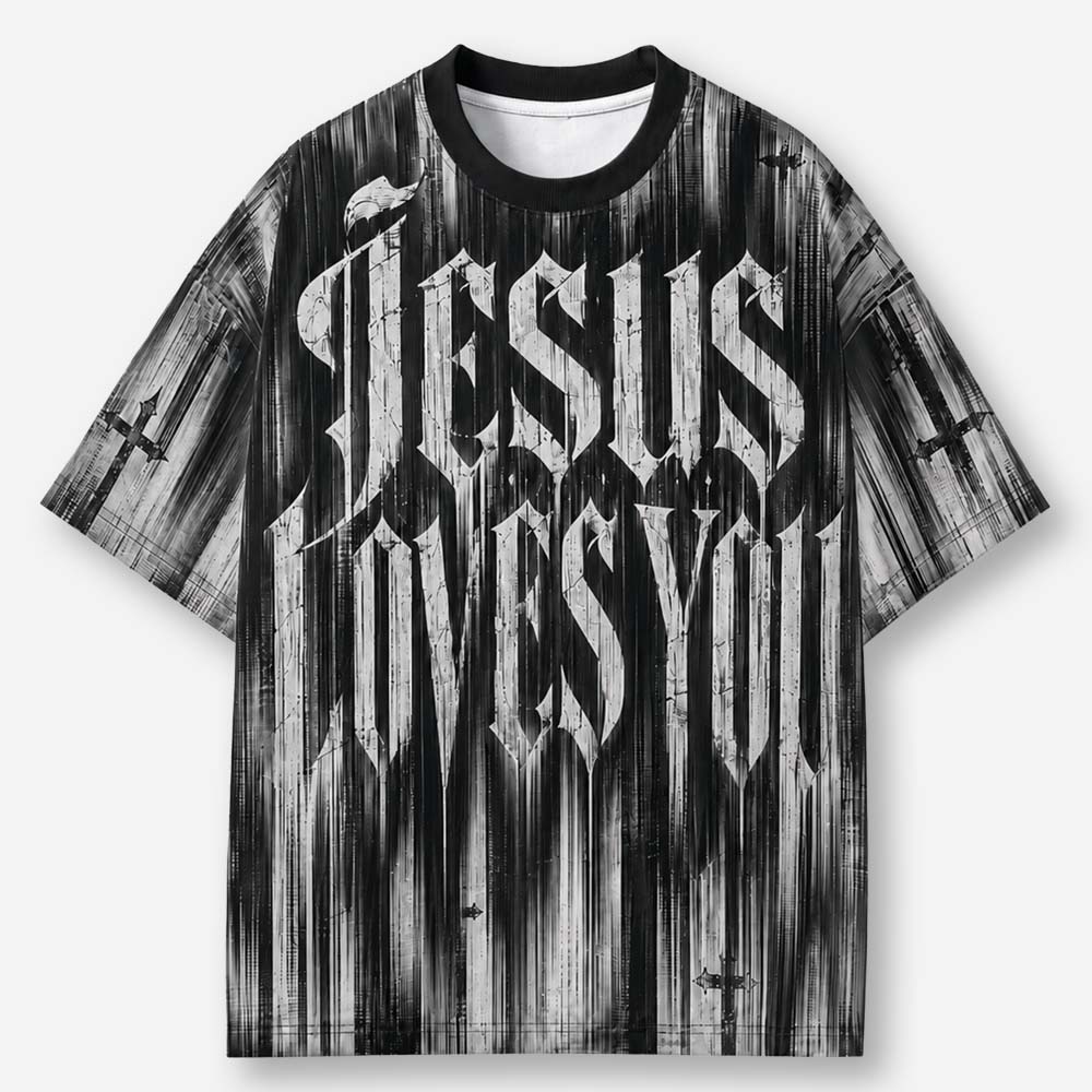 Love Message Eco Oversized Graphic Tees · GRS Certified