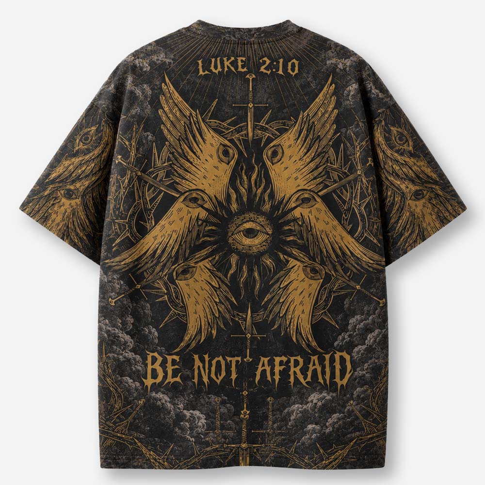 Fearless Wing Eco Oversized Graphic Tees · GRS Certified