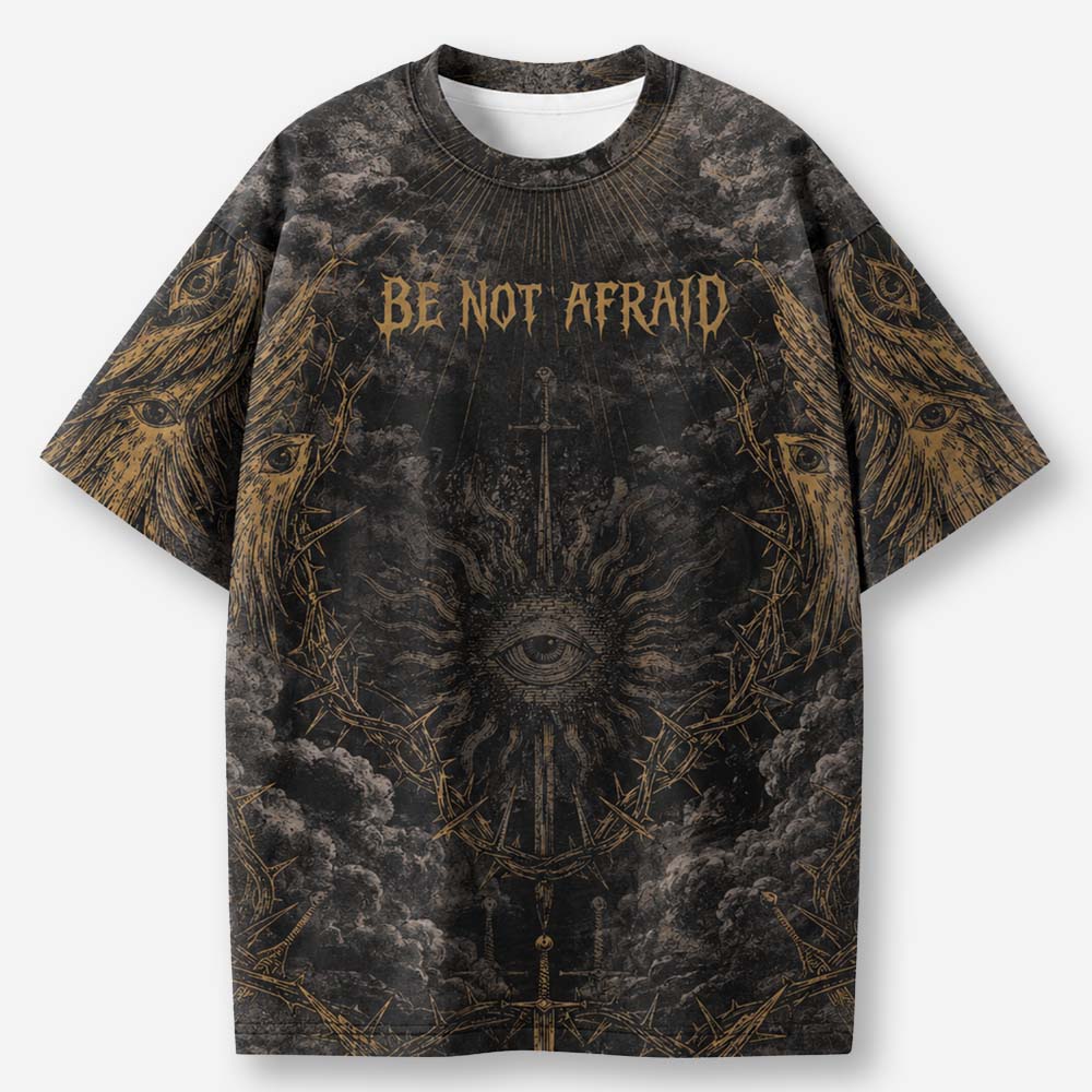 Fearless Wing Eco Oversized Graphic Tees · GRS Certified