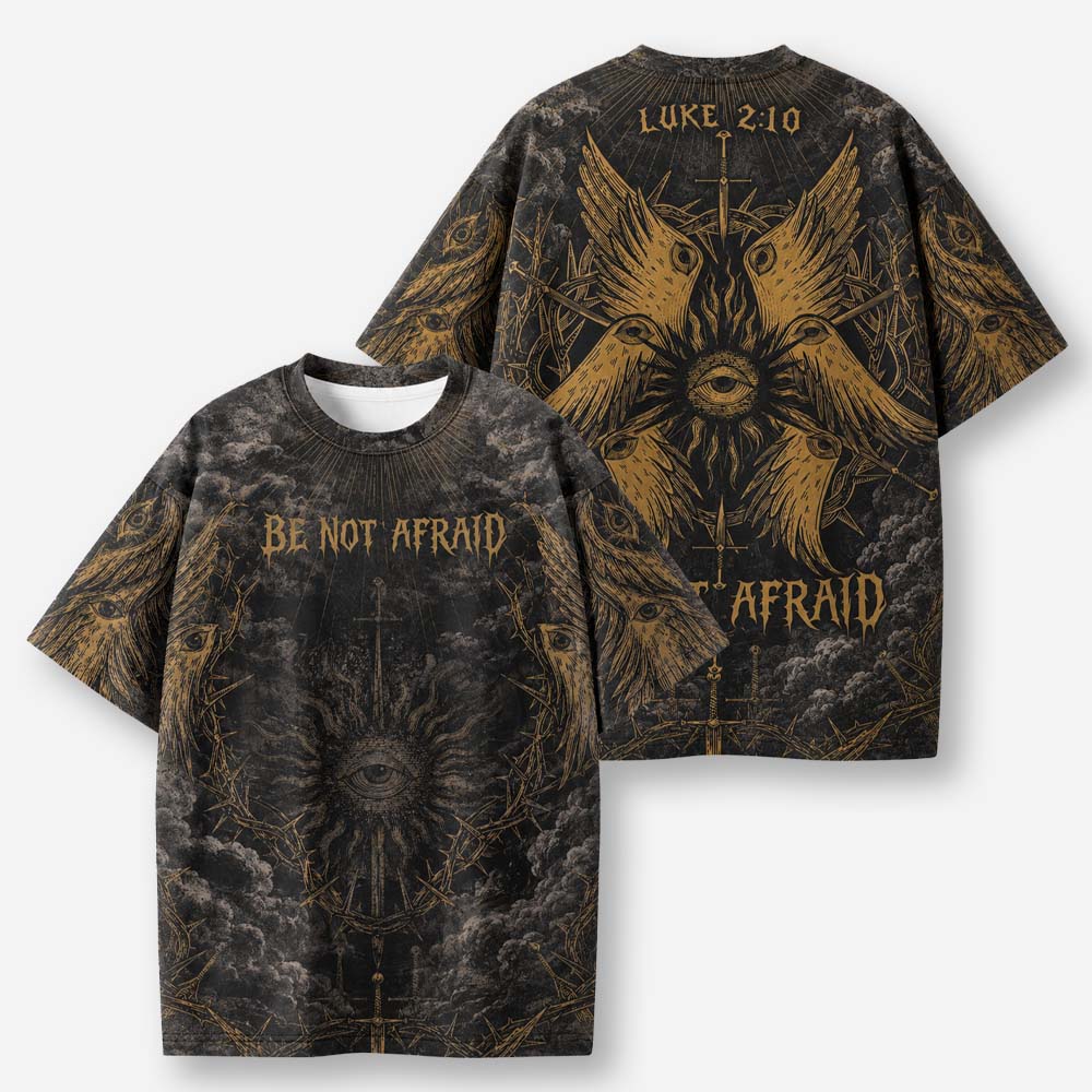 Fearless Wing Eco Oversized Graphic Tees · GRS Certified