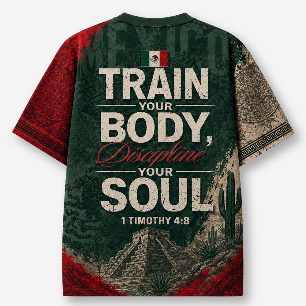 Body Discipline Eco Oversized Graphic Tees · GRS Certified
