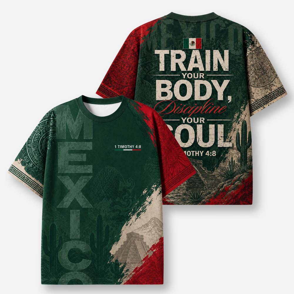 Body Discipline Eco Oversized Graphic Tees · GRS Certified