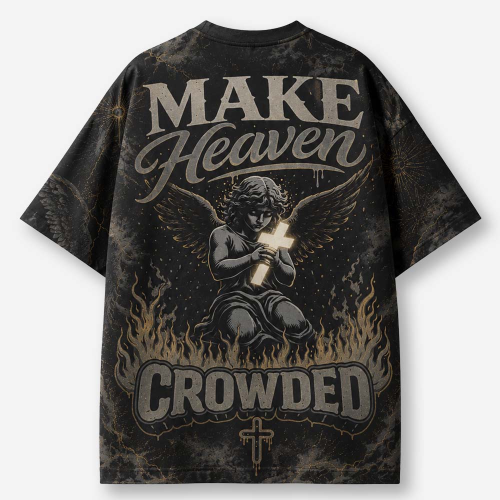 Angel Eco Oversized Graphic Tees · GRS Certified