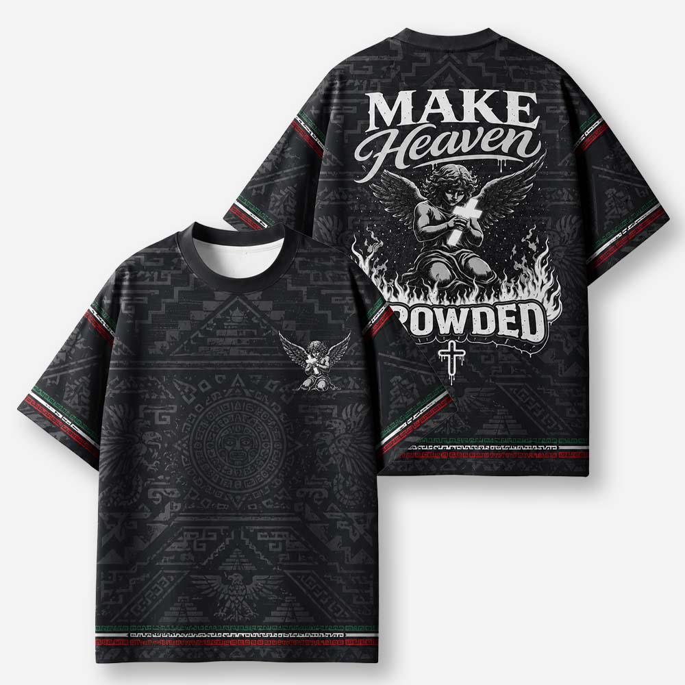 Angel Graphic Eco Oversized Graphic Tees · GRS Certified