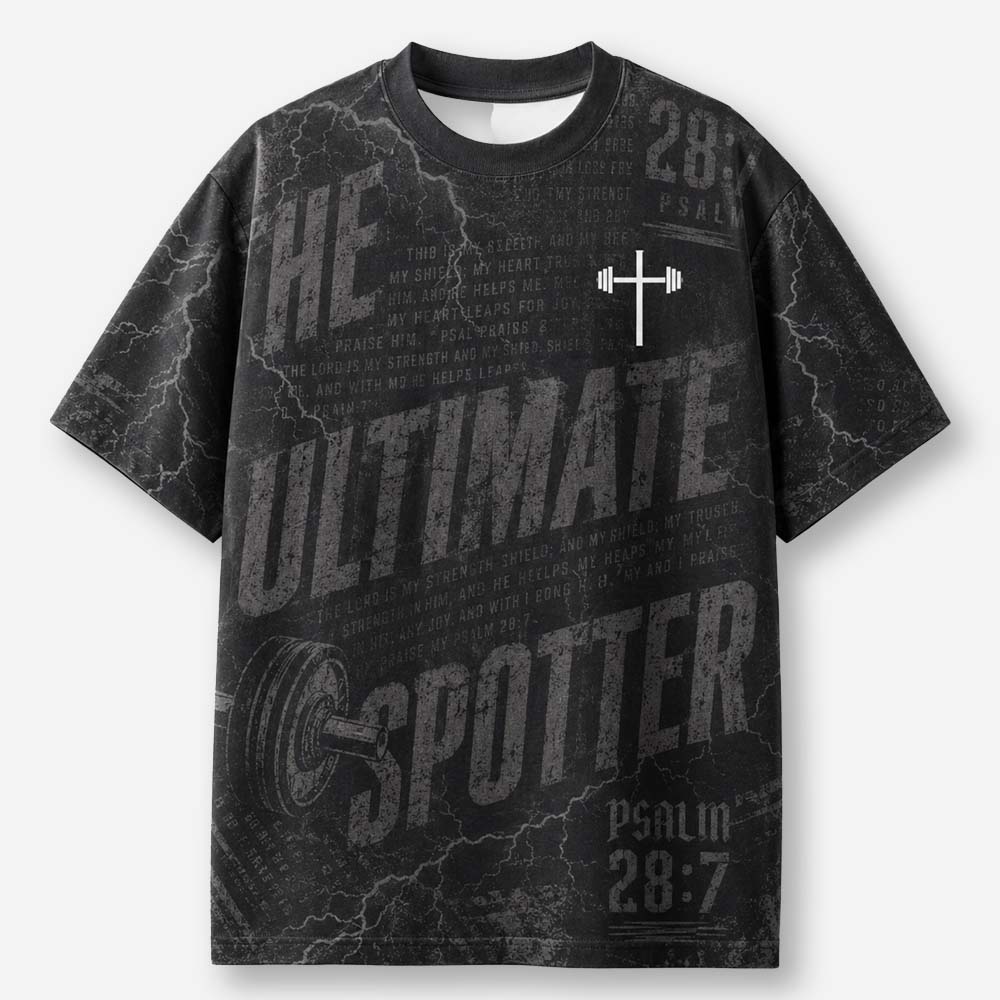 Ultimate Spotter Eco Oversized Graphic Tees · GRS Certified