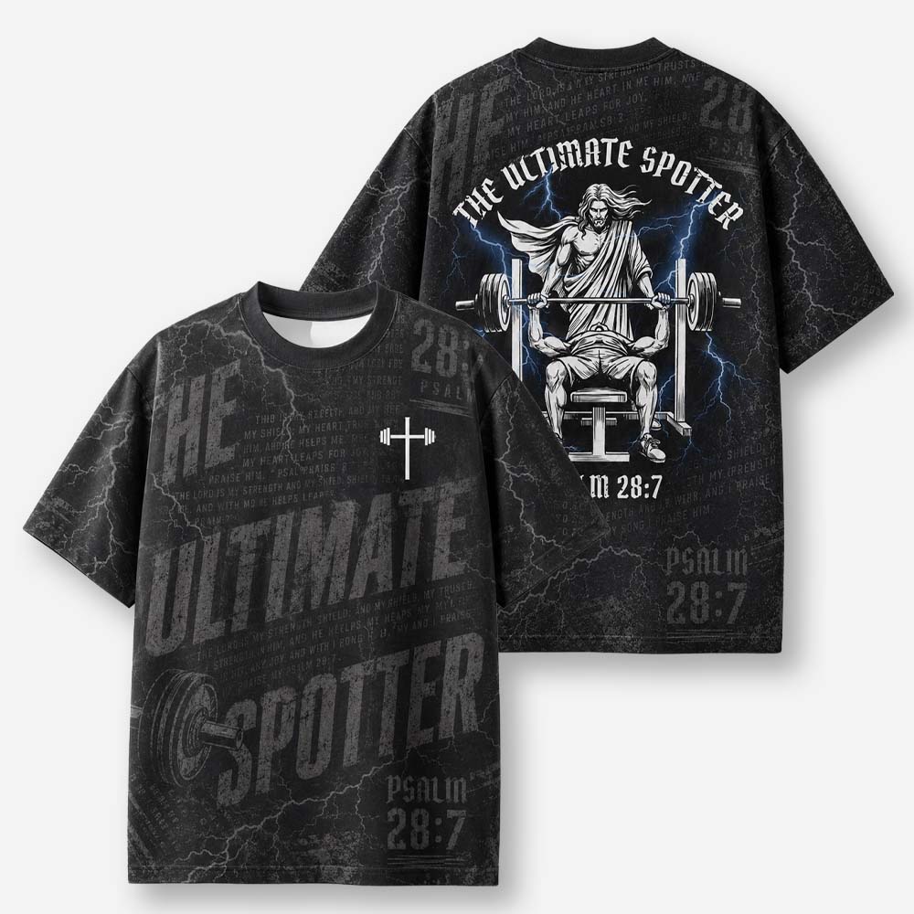 Ultimate Spotter Eco Oversized Graphic Tees · GRS Certified
