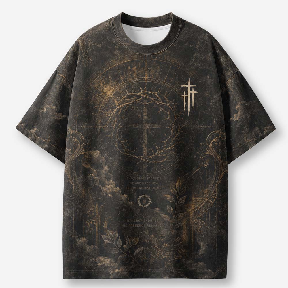 Always Believe Eco Oversized Graphic Tees · GRS Certified