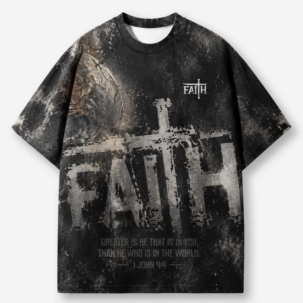Greater Within Eco Oversized Graphic Tees · GRS Certified
