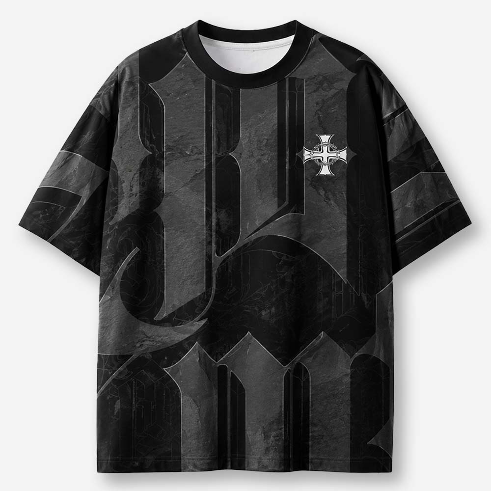 Higher Ways Eco Oversized Graphic Tees · GRS Certified