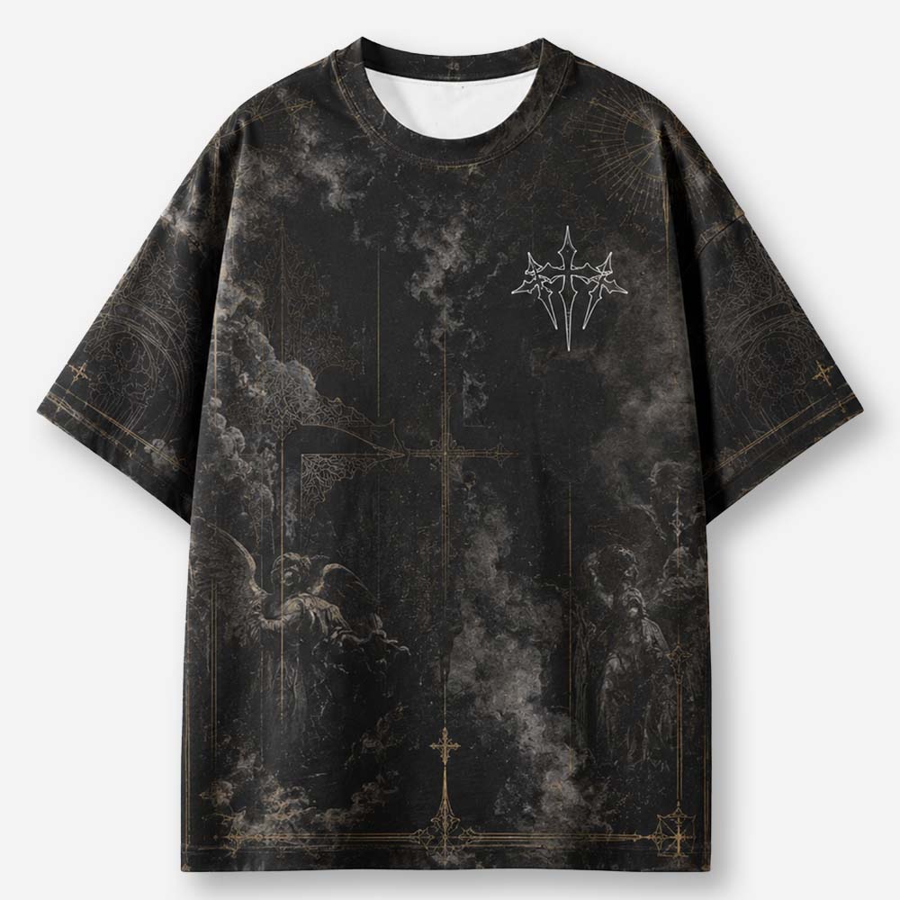 Child Emblem Eco Oversized Graphic Tees · GRS Certified