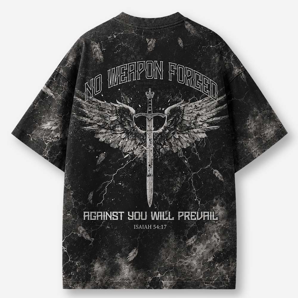Winged Sword Eco Oversized Graphic Tees · GRS Certified