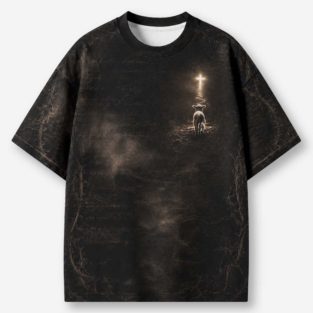 Light Path Eco Oversized Graphic Tees · GRS Certified
