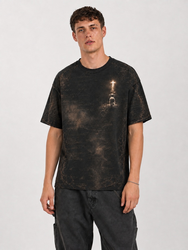 Light Path Eco Oversized Graphic Tees · GRS Certified