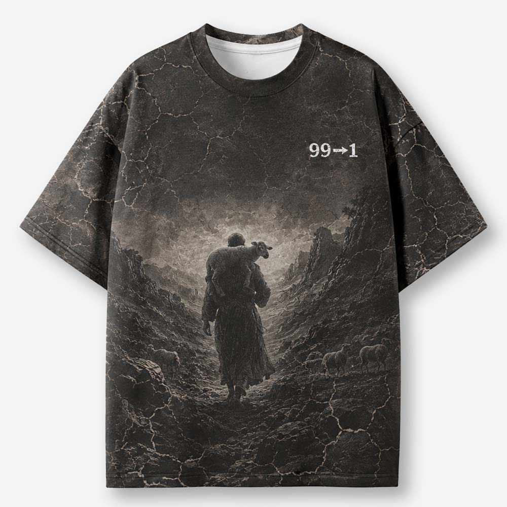 The 99 Eco Oversized Graphic Tees · GRS Certified