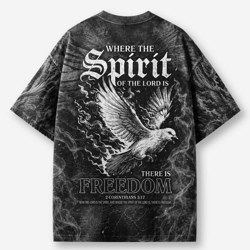 Dove Graphic Eco Oversized Graphic Tees · GRS Certified