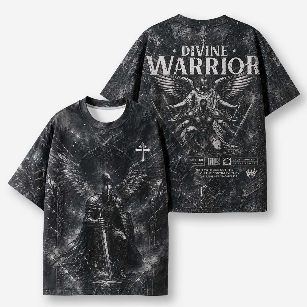 Warrior Eco Oversized Graphic Tees · GRS Certified
