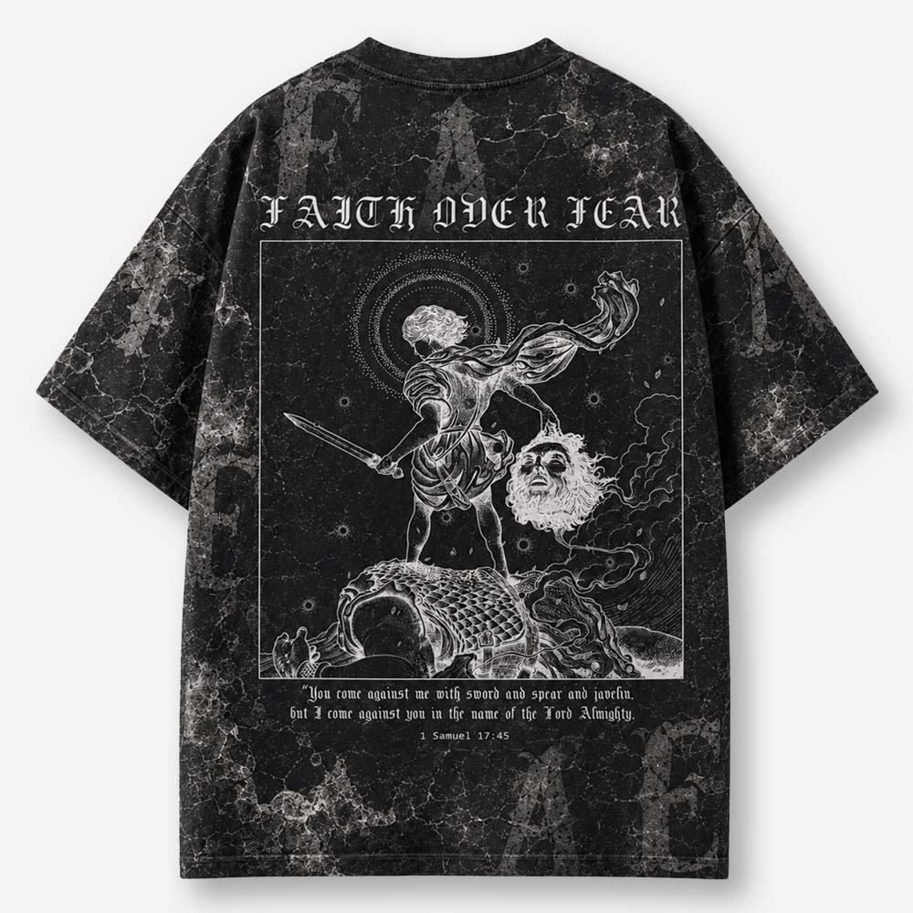 Fearless Eco Oversized Graphic Tees · GRS Certified