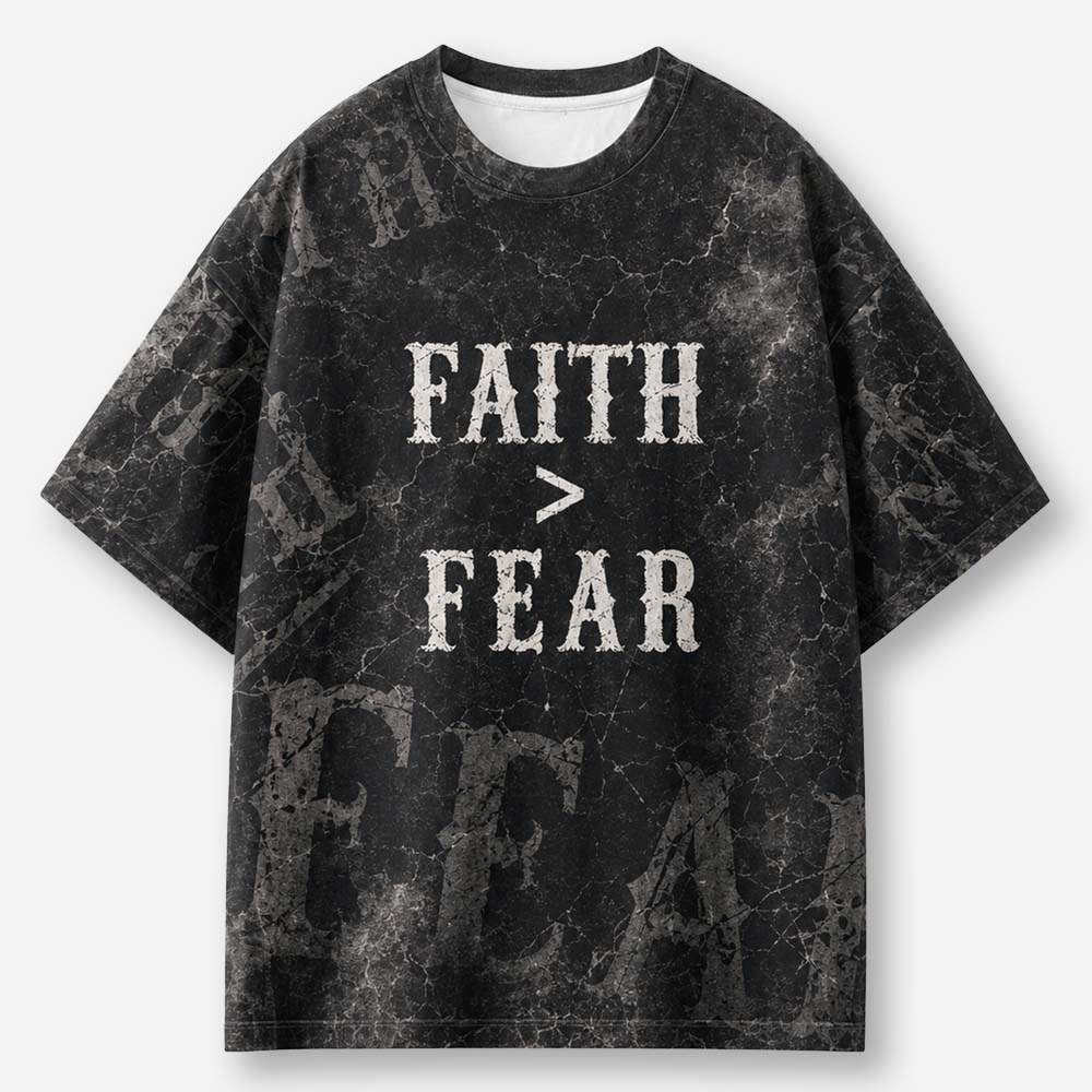 Fearless Eco Oversized Graphic Tees · GRS Certified
