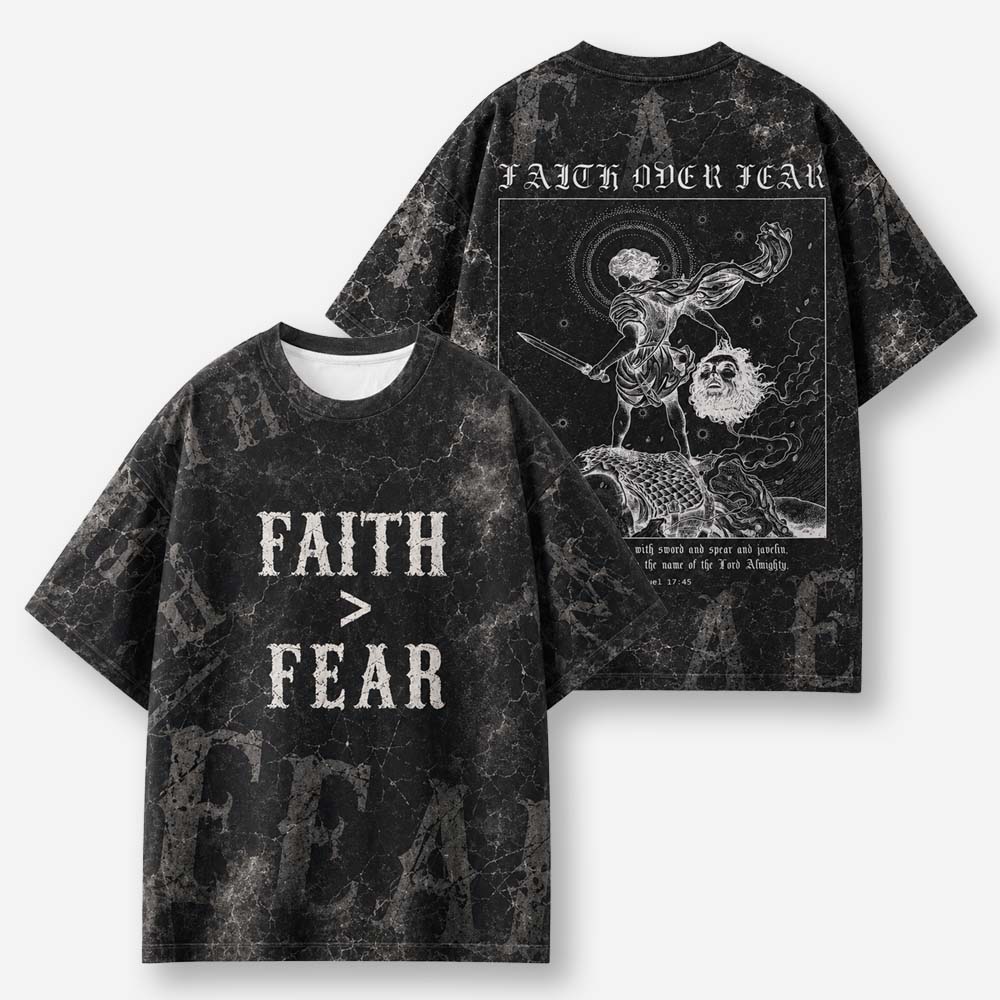 Fearless Eco Oversized Graphic Tees · GRS Certified
