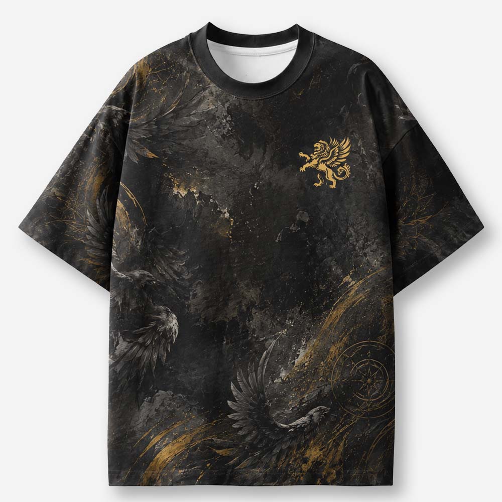 Fearless Eco Oversized Graphic Tees · GRS Certified
