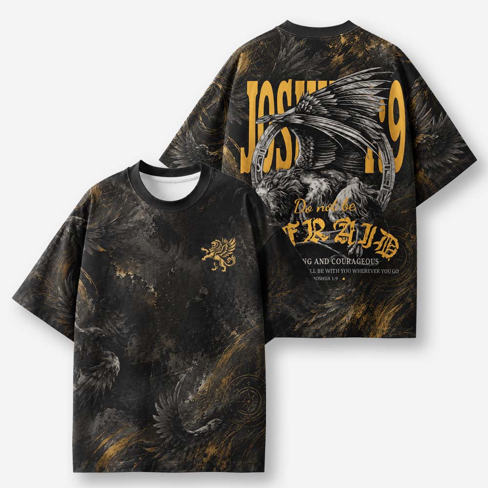 Fearless Eco Oversized Graphic Tees · GRS Certified