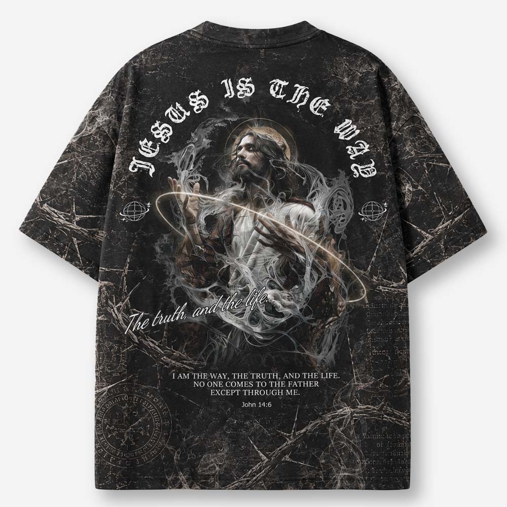 The Way Eco Oversized Graphic Tees · GRS Certified