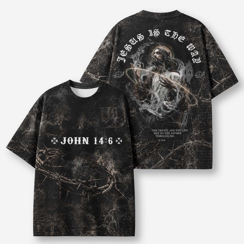 The Way Eco Oversized Graphic Tees · GRS Certified