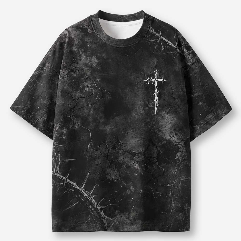 Crossover Eco Oversized Graphic Tees · GRS Certified